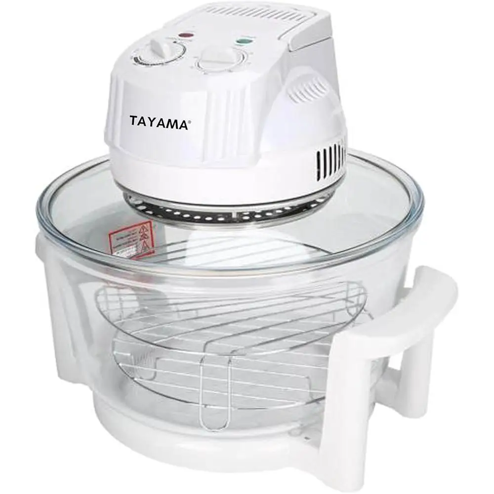 Turbo Piekarnik Szybkie gotowanie Zdrowe posiłki Bez oleju Zegar Kontrola temperatury Kompletny zestaw do piekarnika ze stojakiem na szczypce i stojakiem