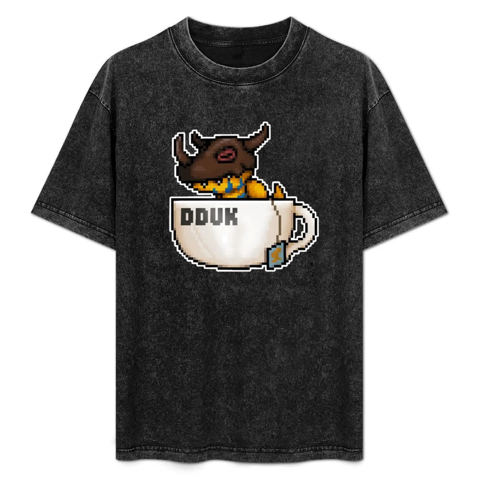 

DDUK Mascot Shirt T-Shirt Lightweight Basic Short Sleeve Shirt