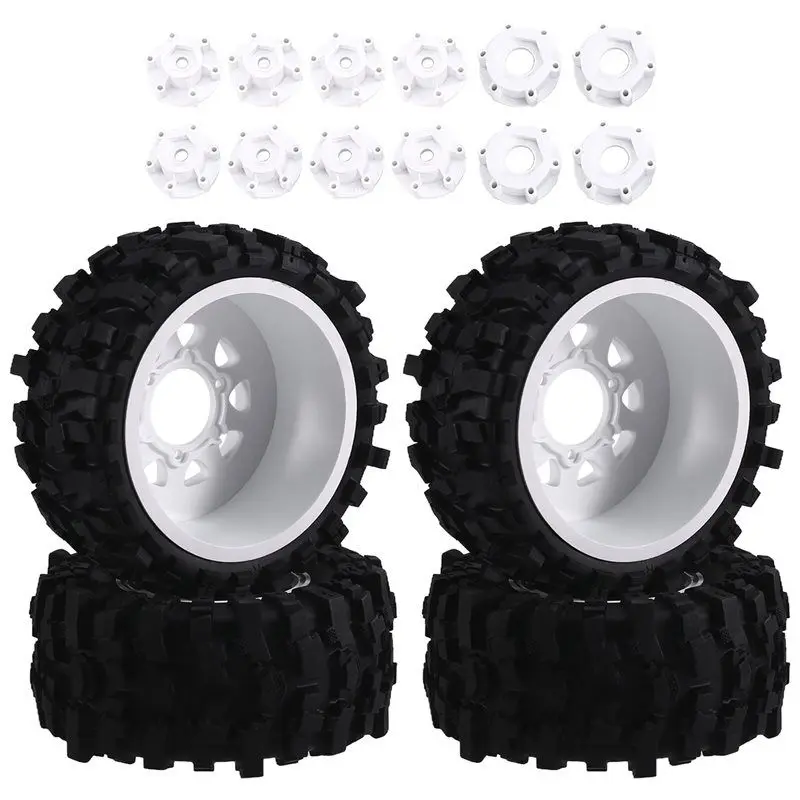 

Best-RC Car Accessories 1/10 Scale Short Truck Tire Kit Upgrade For ARRMA Senton TRX Slash
