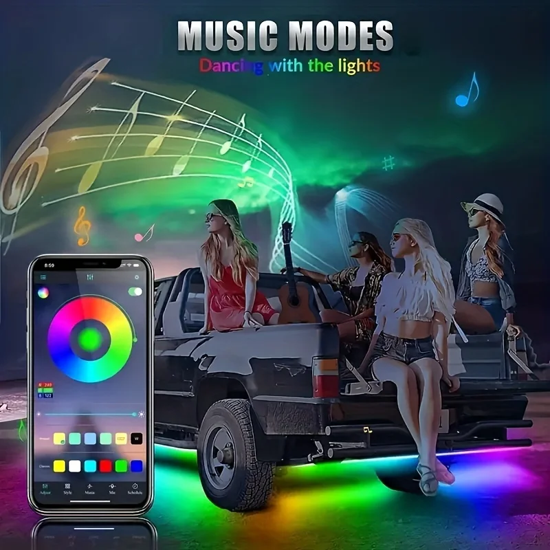 LED Strip Lights TV Background and Home Decor 5V Safety 3535RGB Colorful 24keys Remote Control USB Neon Light for Room Lighting