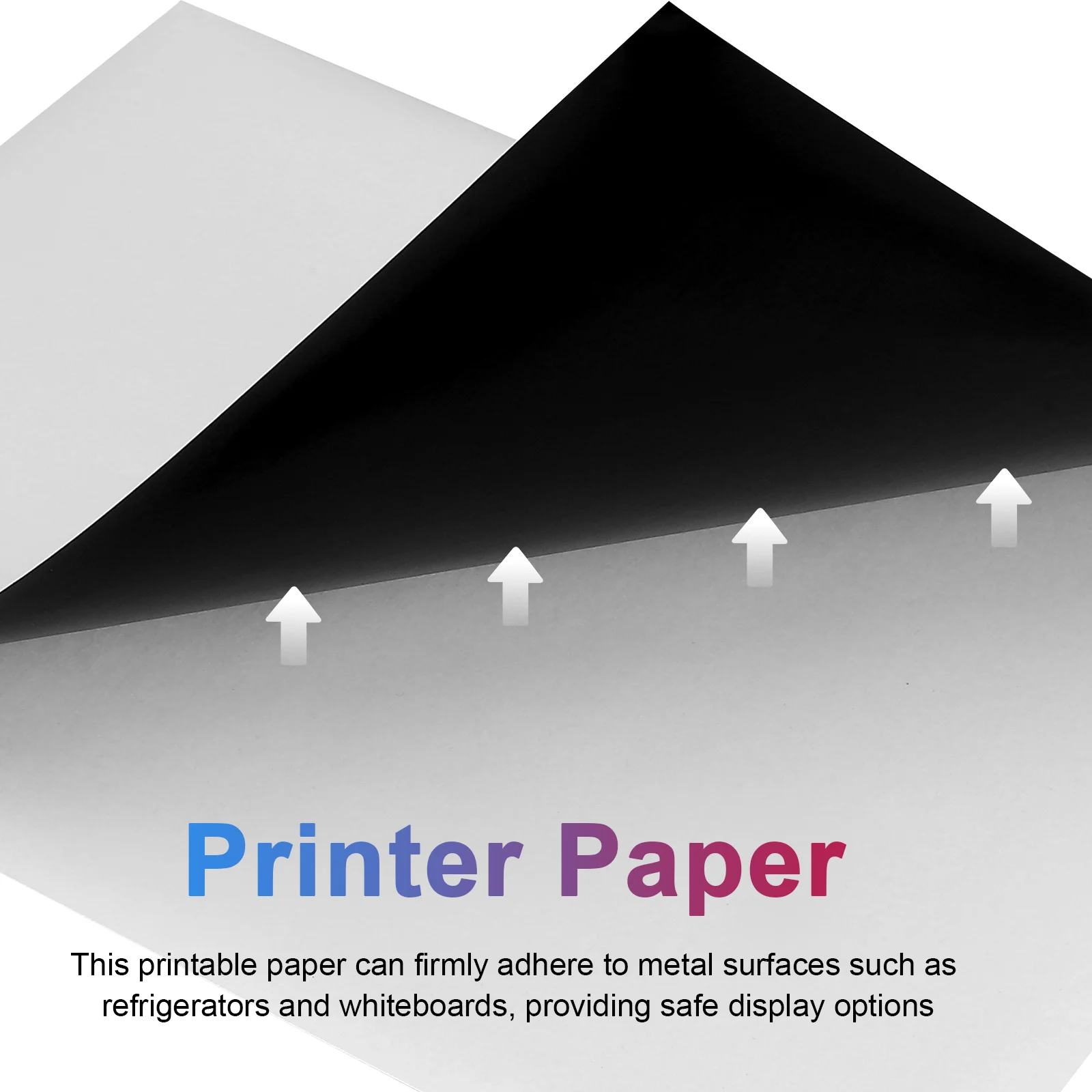 10 vellen magnetisch printpapier A4-formaat whiteboard-compatibele standaardprinters Fotoalbums Etiketten Posters Gemakkelijk