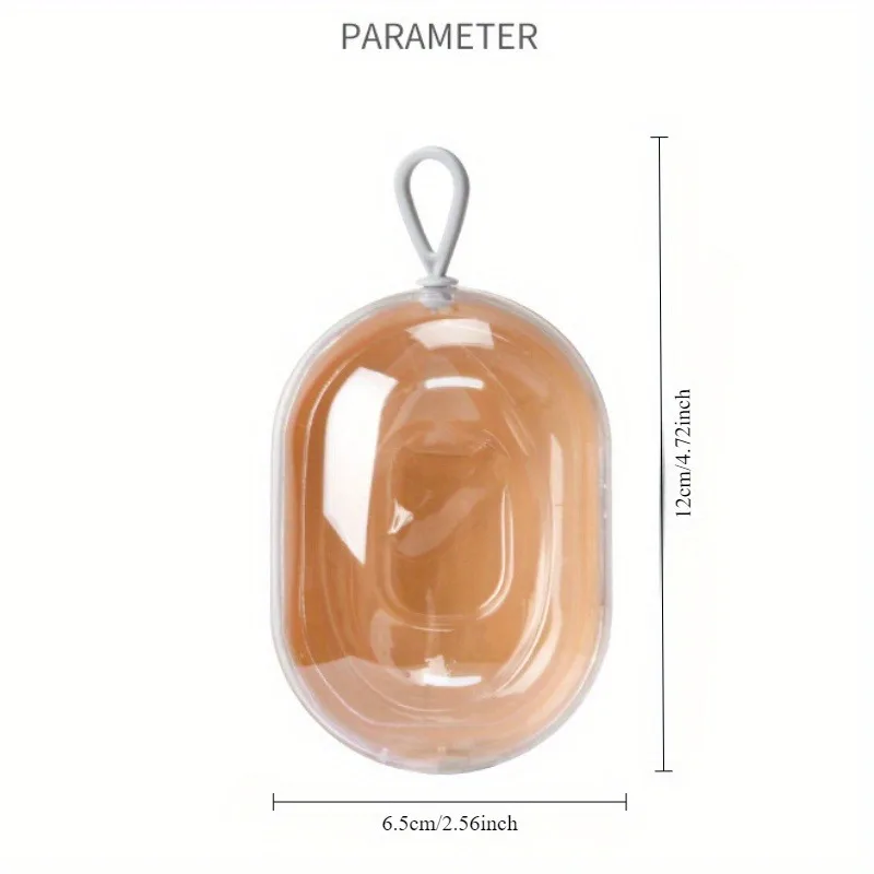 1PC Space capsule beauty egg with storage box set of makeup egg sponge BB cream liquid foundation wet and dry beauty egg