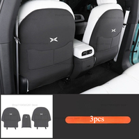 For Xpeng G6 2023 2024 2025 Leather Seat Back Kick Protector Backseat Kick Mat Seat Cover Waterproof accessories