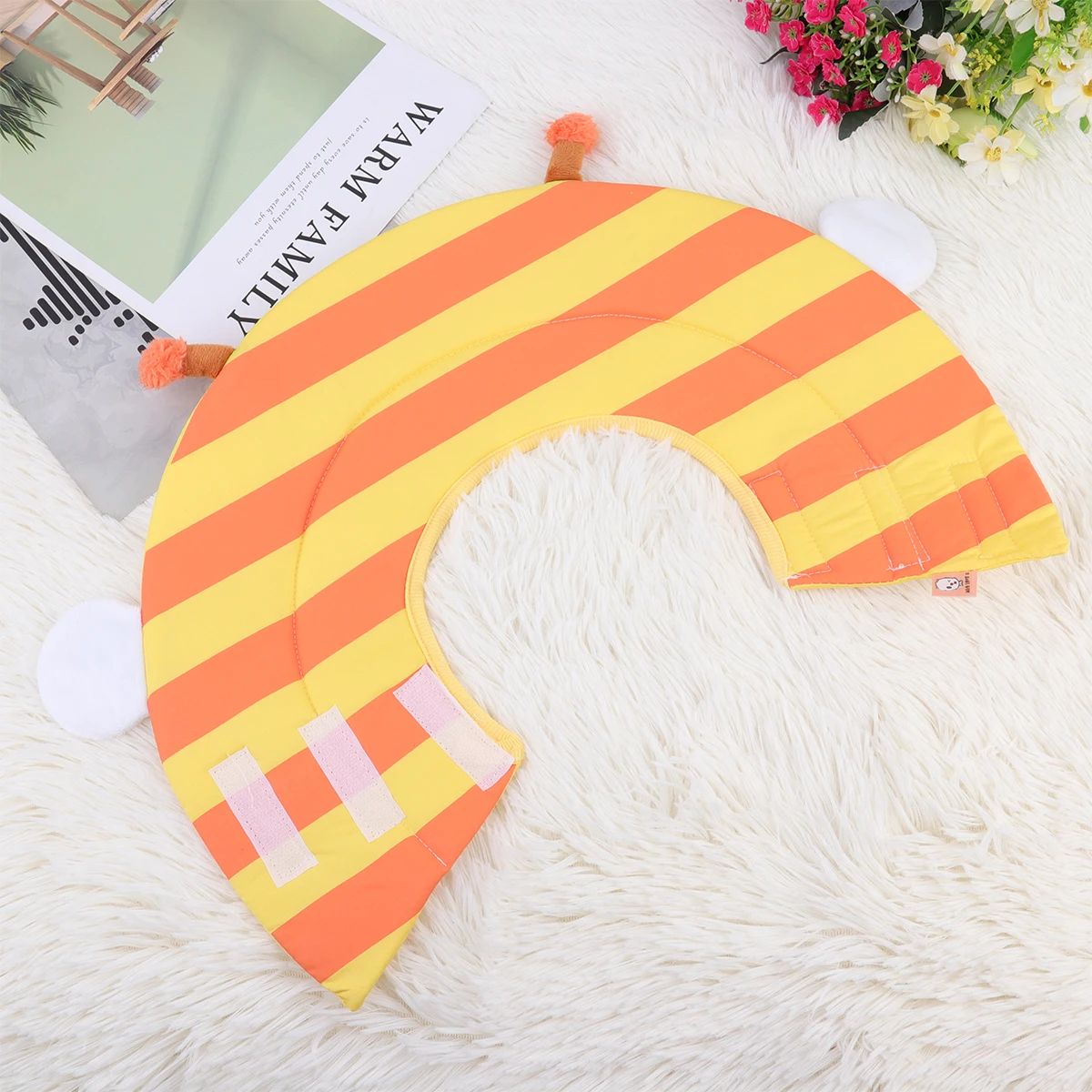 

Anti-bite Pet Recovery Collar Protective Elizabethan Collar Adorable Style Collar for Dog Puppy (Yellow, Size XL)