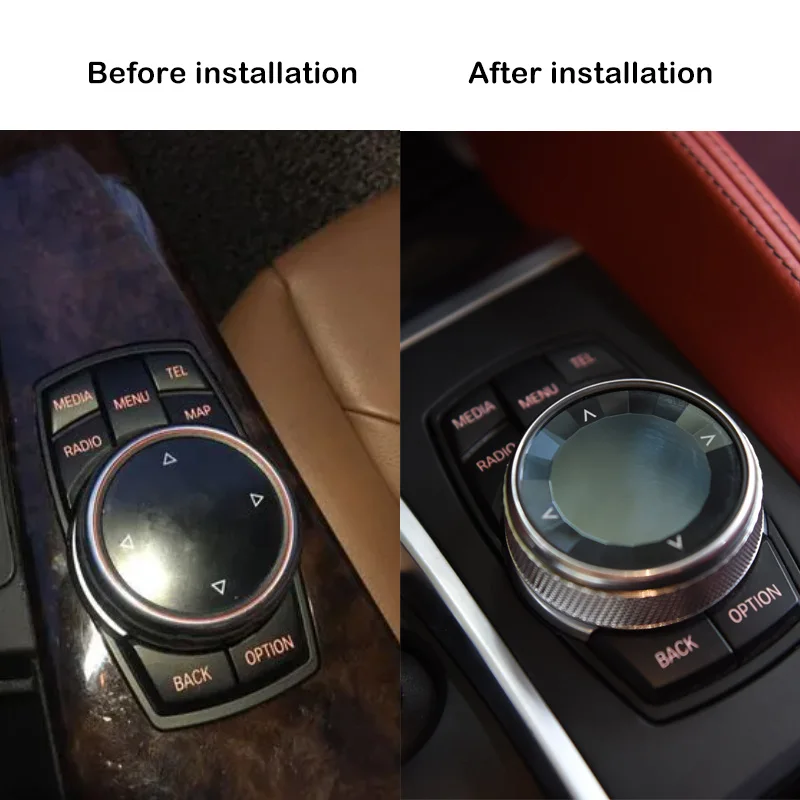Auto-accessoires Kristallen Multimedia Knop voor BMW 3 Serie G20 5 Serie F10 F18 F30 F15 F16 G30 G05 G06 G07 G01 G08 E70 E71
