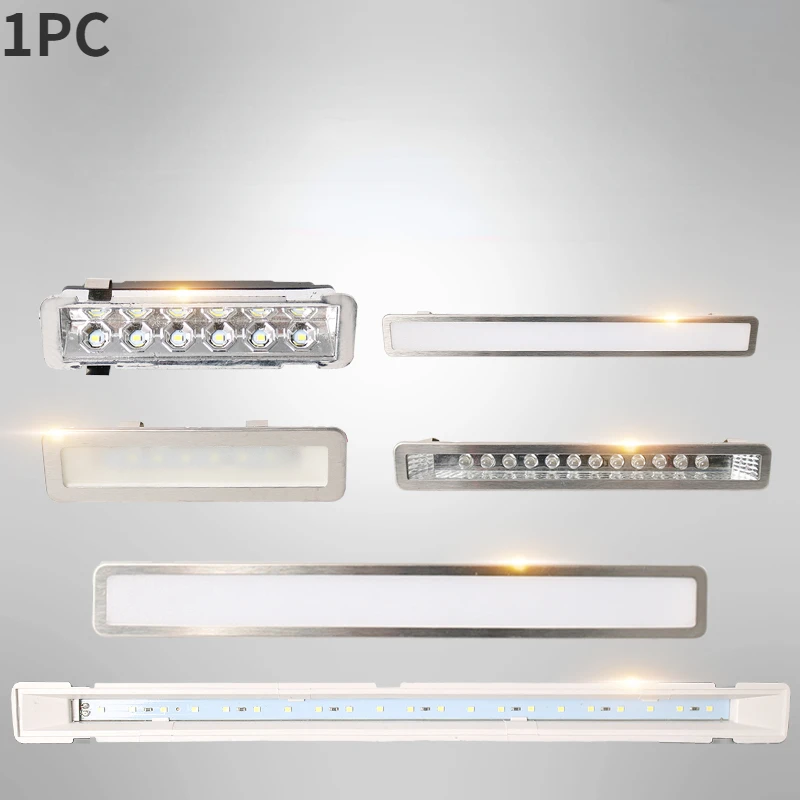Lámpara de luz LED para Campana Extractora, tubo de luz rectangular largo para Campana Extractora, herramienta de iluminación, piezas de repuesto, 1 ud.