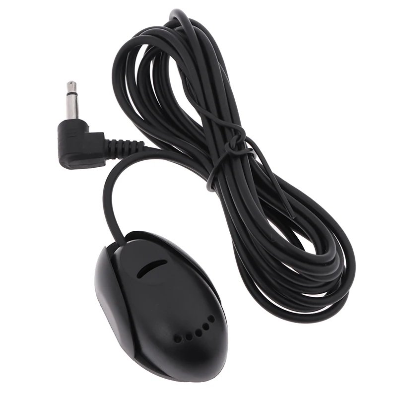 Mini 3.5mm External Microphone For Car Vehicle Head Audio Stereo Radio Receiver GPS DVD Radio Stereo Player With 3m Cable