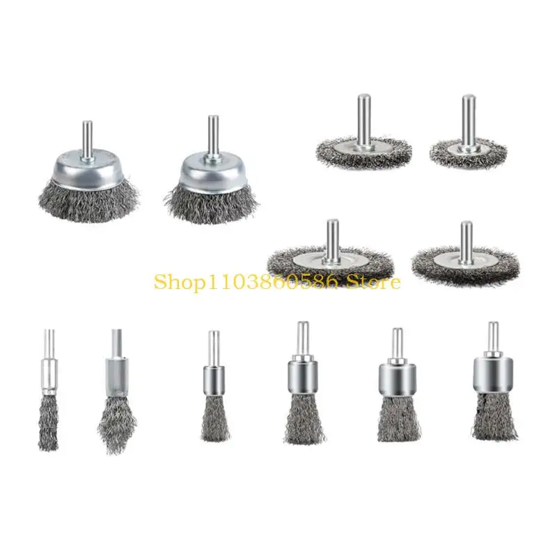 

Набор универсальных проволочных щеток 242A для дрели с плотной стальной щетиной облегчает очистку. Легко справляется с задачами