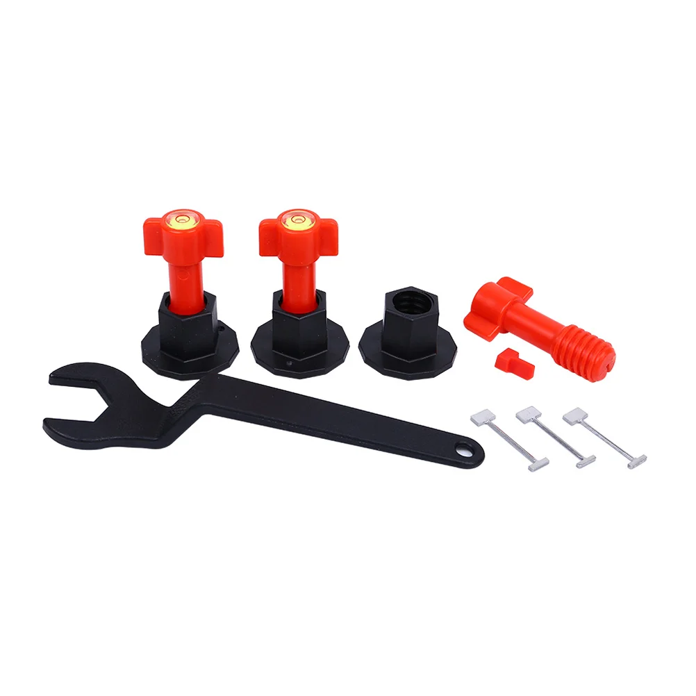 

Professional Tile Leveler Kit Plastic Stainless Steel Replaceable Needle Floor Brick Wall Leveler Practical Tiling Tool