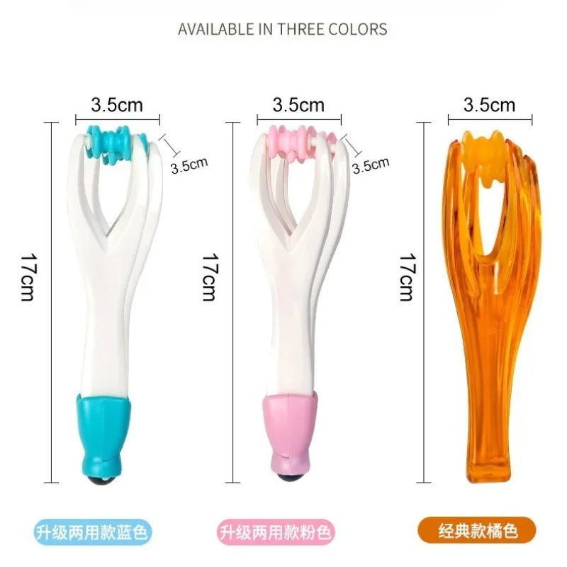 

1PCS Hand Finger Massager Relax Blood Hot Elastic Dual Roller Multifunctional Finger Joint Meridian Acupoints Massage Clip