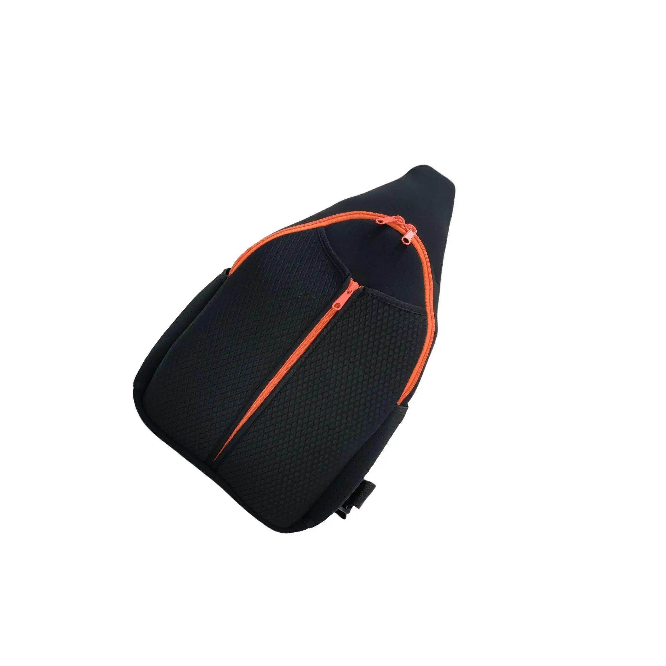 

Pickleball Shoulder Bag Sport Bag Tennis Bag Practical Paddle Bag Black Orange
