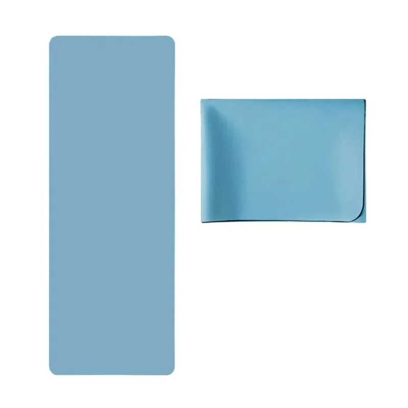 

1,5 мм складной коврик для йоги из ТПЭ, портативный противоскользящий коврик для путешествий на открытом воздухе, спортивный коврик для спортзала