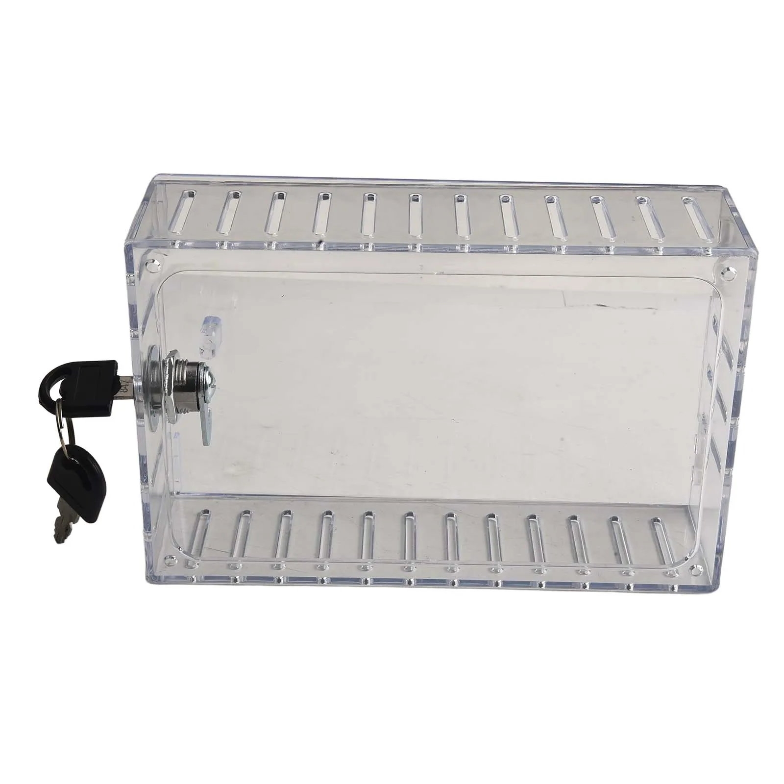Clear Thermostat Box Thermostat Covers Office Commercial 20*12*5.7cm Easy Installation Resistant To Discoloration