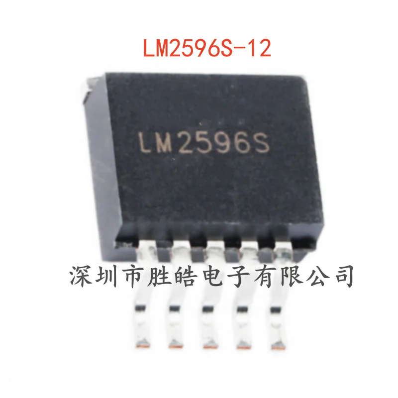 

(10PCS) NEW LM2596S-12 12V/3A Buck DC-DC Regulator Chip TO-263-5 LM2596S-12 Integrated Circuit