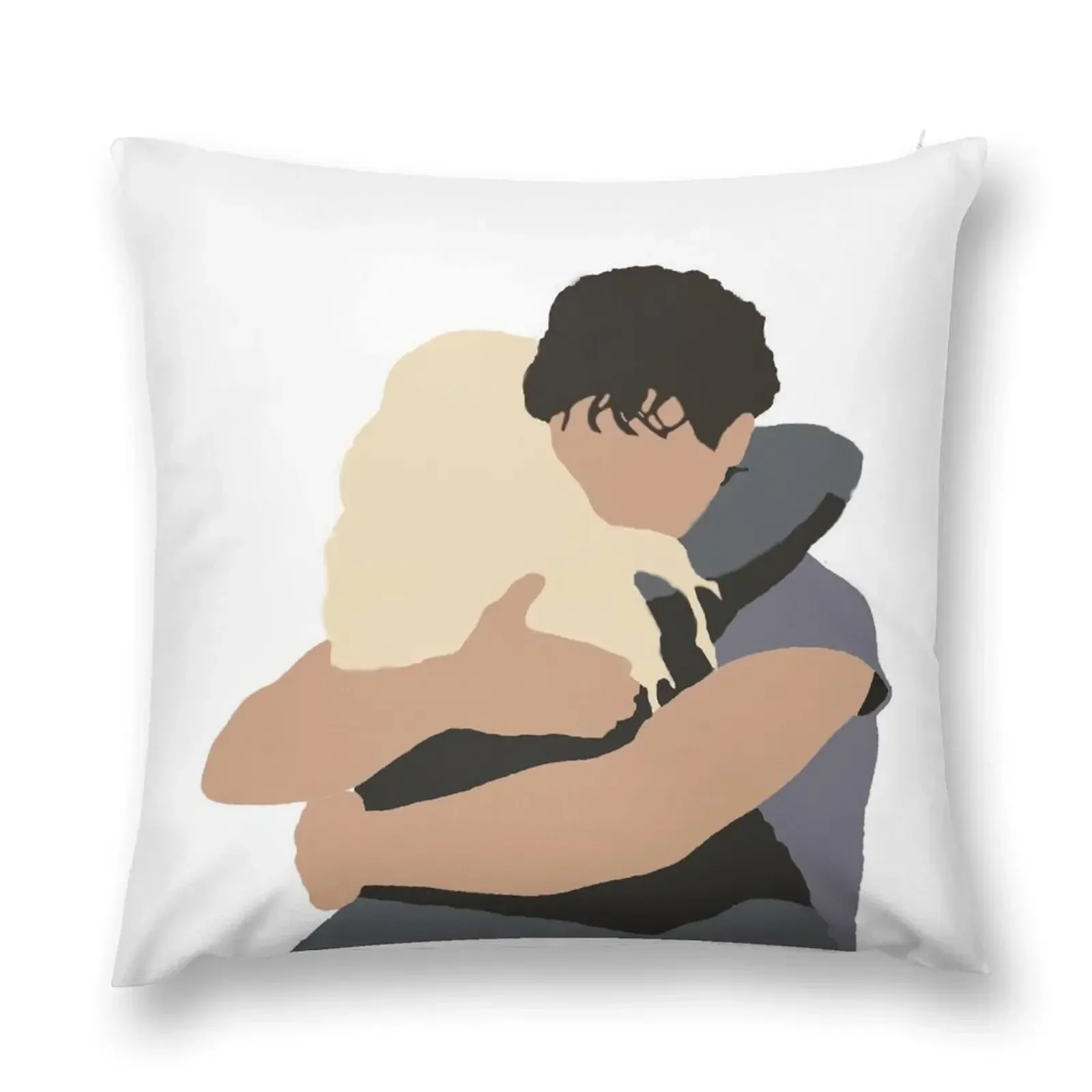 bellamy clarke hug painting Throw Pillow Sofa Cover Custom Cushion Photo Covers For Sofas Pillow Cases Decorative pillow