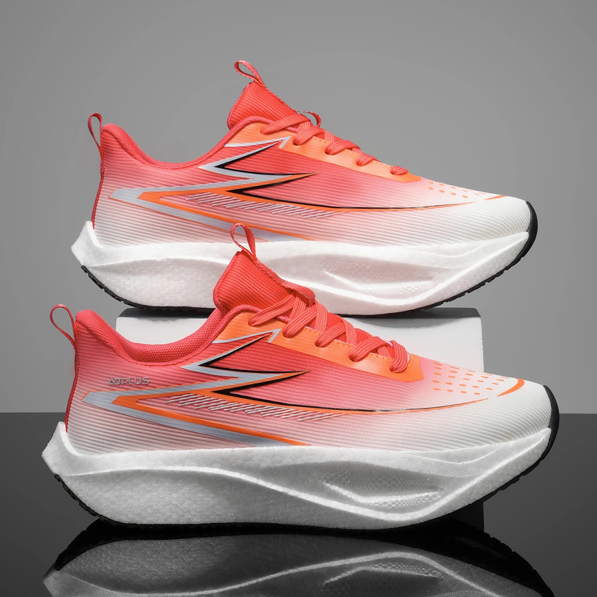 Men's Sports Shoes Carbon Plate Running Shoes Male Marathon Sneakers Racing Shock-absorbing Athletics Training Shoes for Women