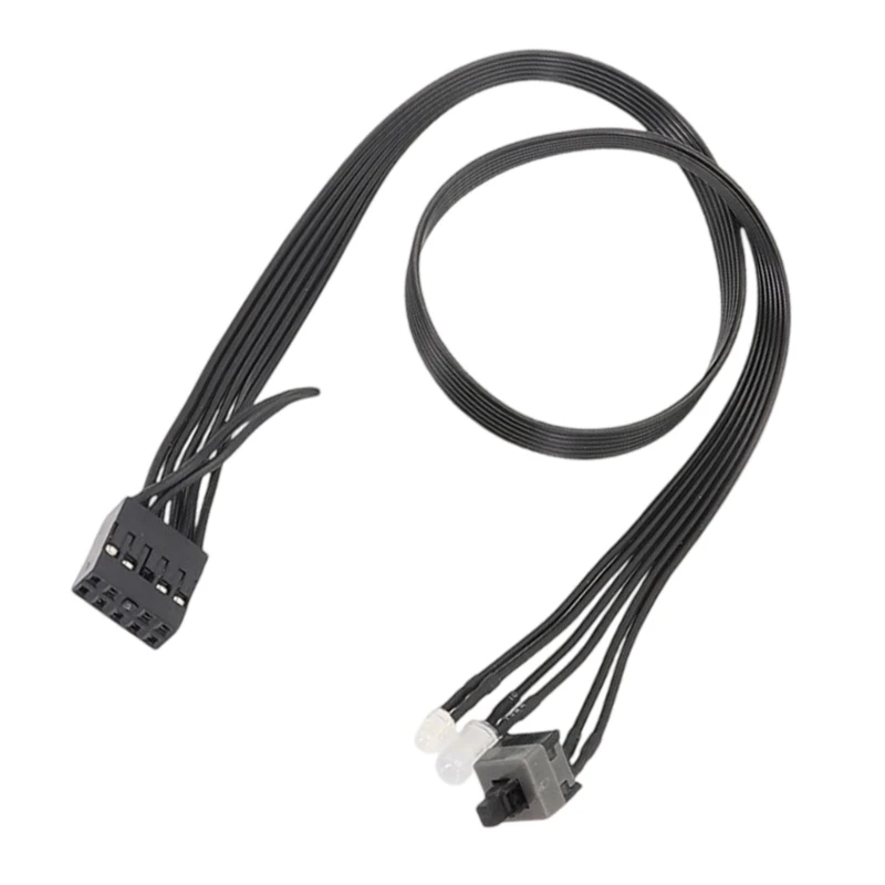 مفاتيح طاقة الهيكل، كابل الخط، محولات مضيف كابل رأس اللوحة الأم الداخلية