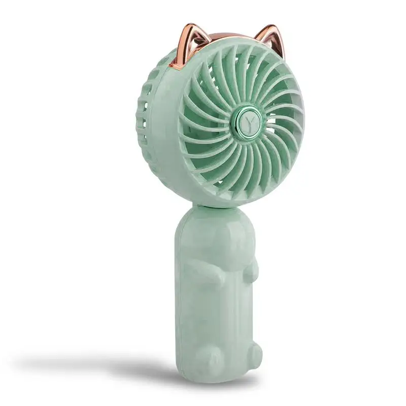 

Mini Fan Foldable Small Pocket Fan Powerful Personal Handheld Fan Cute For Hiking Camping Work Hospital