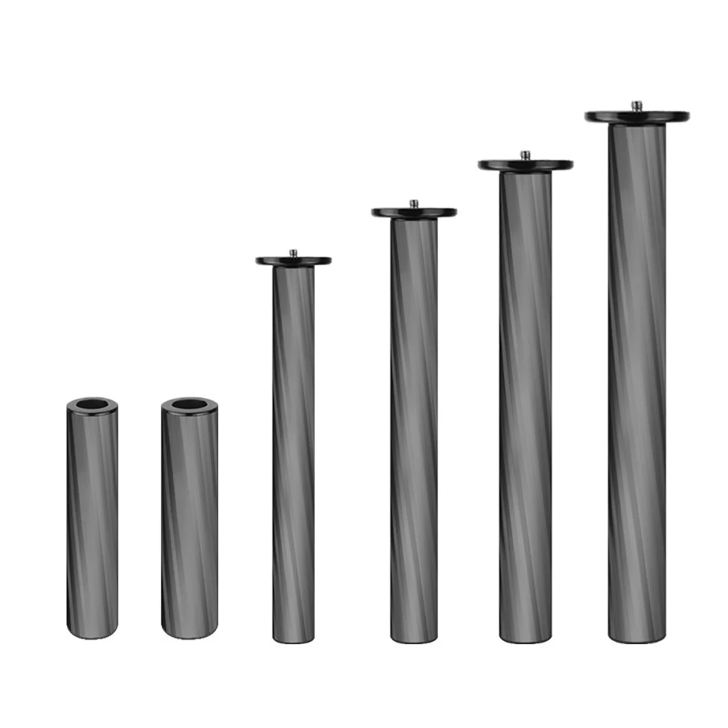 Mid-Axis Carbon Fiber Einbeinstativ Pole Zubehör Stativ Center Shaft Verlängerung Stange 3/8 zoll Loch SLR Kamera Stabilisator Griff grip – Detail 6