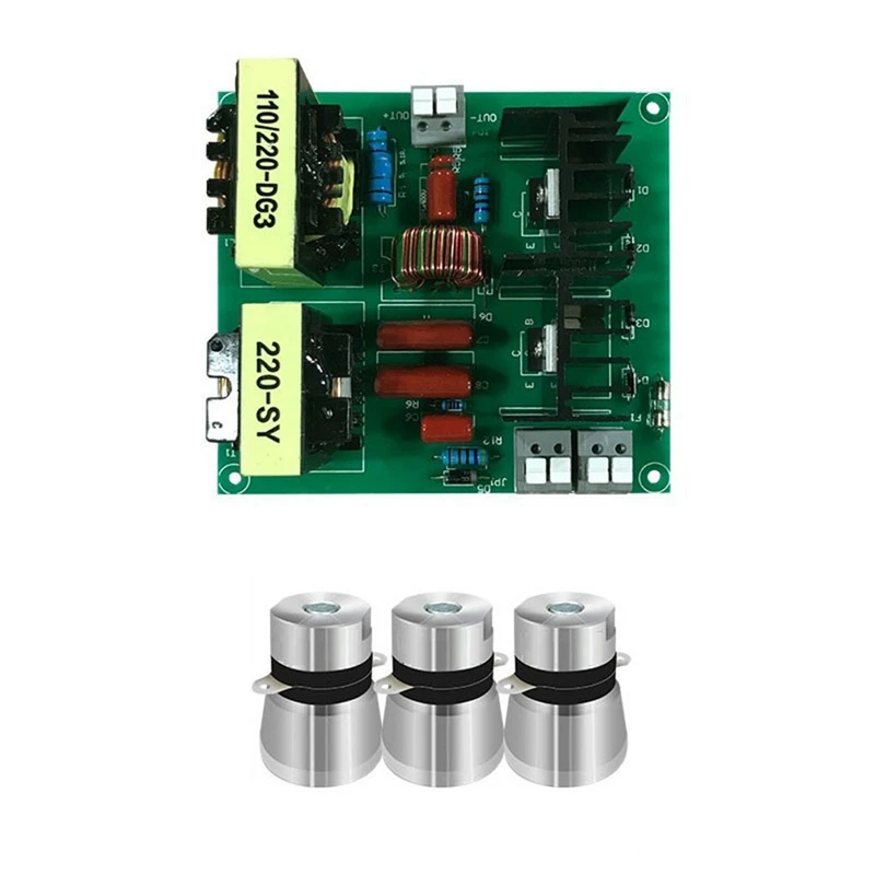 220V 40Khz 150W Ultrasonic Cleaner PCB Driver Boards Circuit Board Kit With Transducer For Car Washer Washing Machine