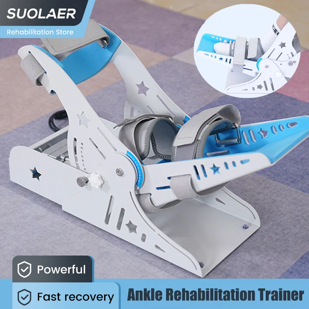 Electric Ankle Rehabilitation Exercise Device Stroke Ankle Joint Training Brace Foot Ankle Support Fixation Lower Limbs Trainer