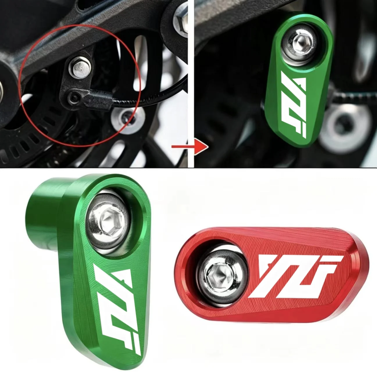 Yamaha YZF  YZF-R1 YZF R3/R7\R9 2014-2025 2026 Motorcycle Parts Motorcycle ABS Sensor Protective Cap