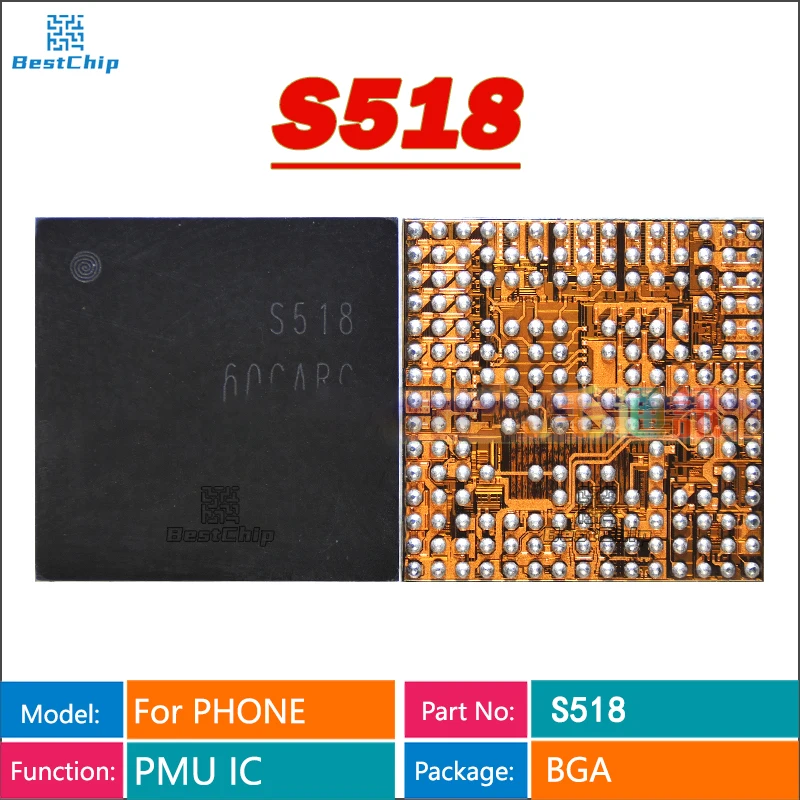 1-10X S518 For Samsung S20U M12 M127F Power Management IC PM PMIC Chip