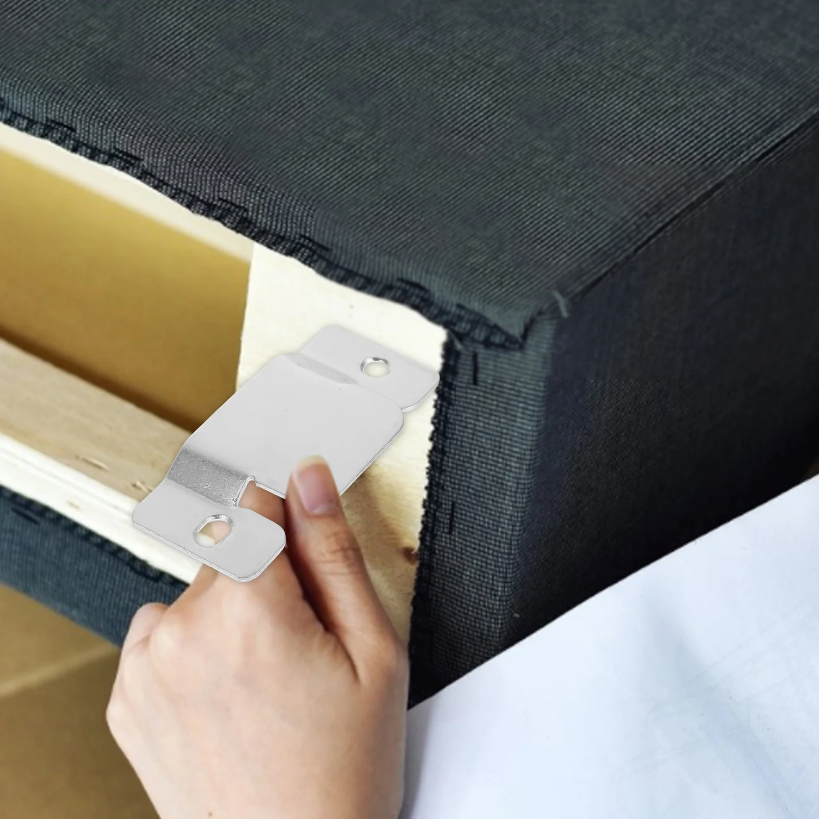 

12pcs Sofa Connector Furniture Module Sectional Couch Connectors Bracket Hooks for Recliner Link Parts Joint Snap Sofas Chairs