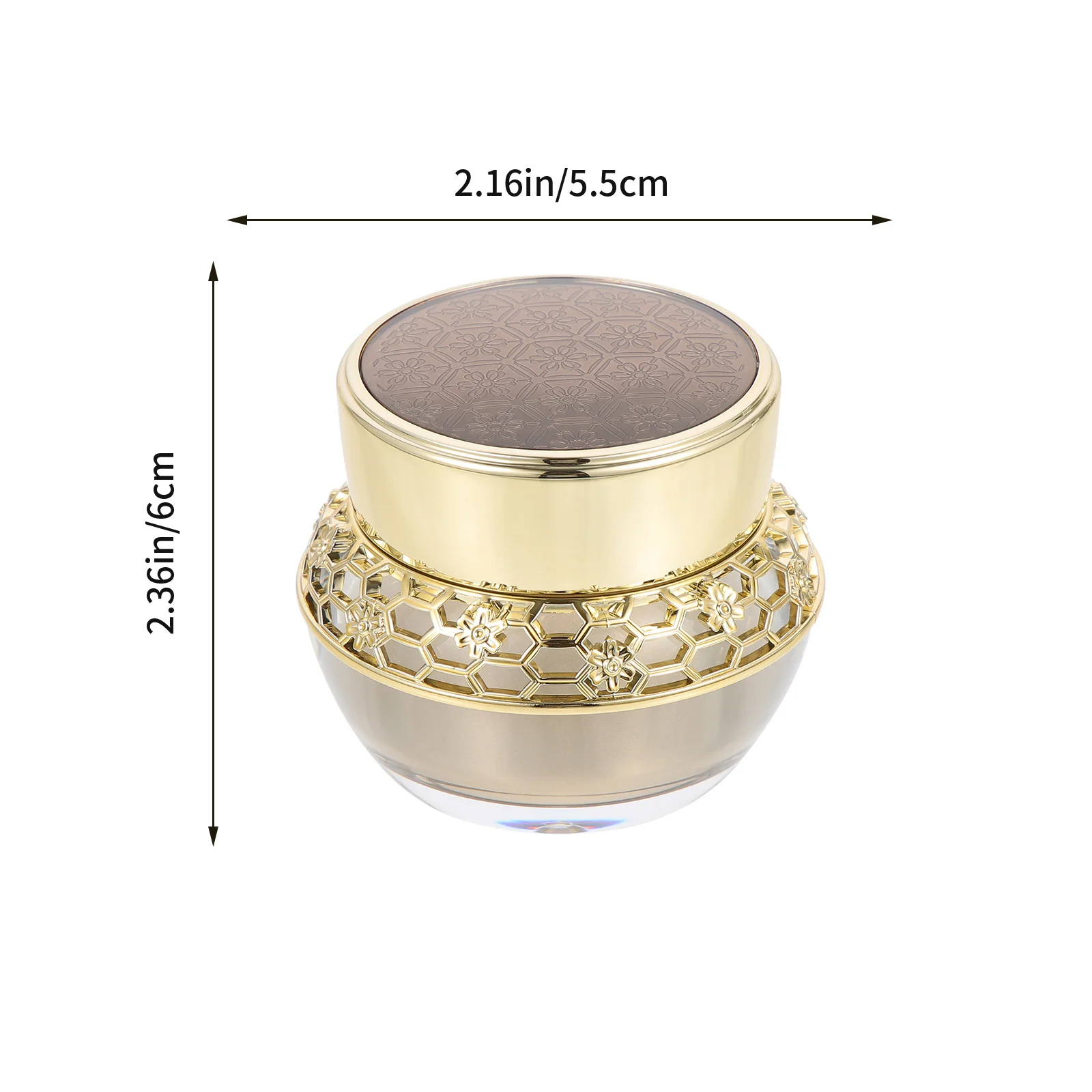 Contenitore per crema per il viso, vaso vuoto ricaricabile, bottiglia da viaggio per campioni di lozioni, confezione secondaria multiuso