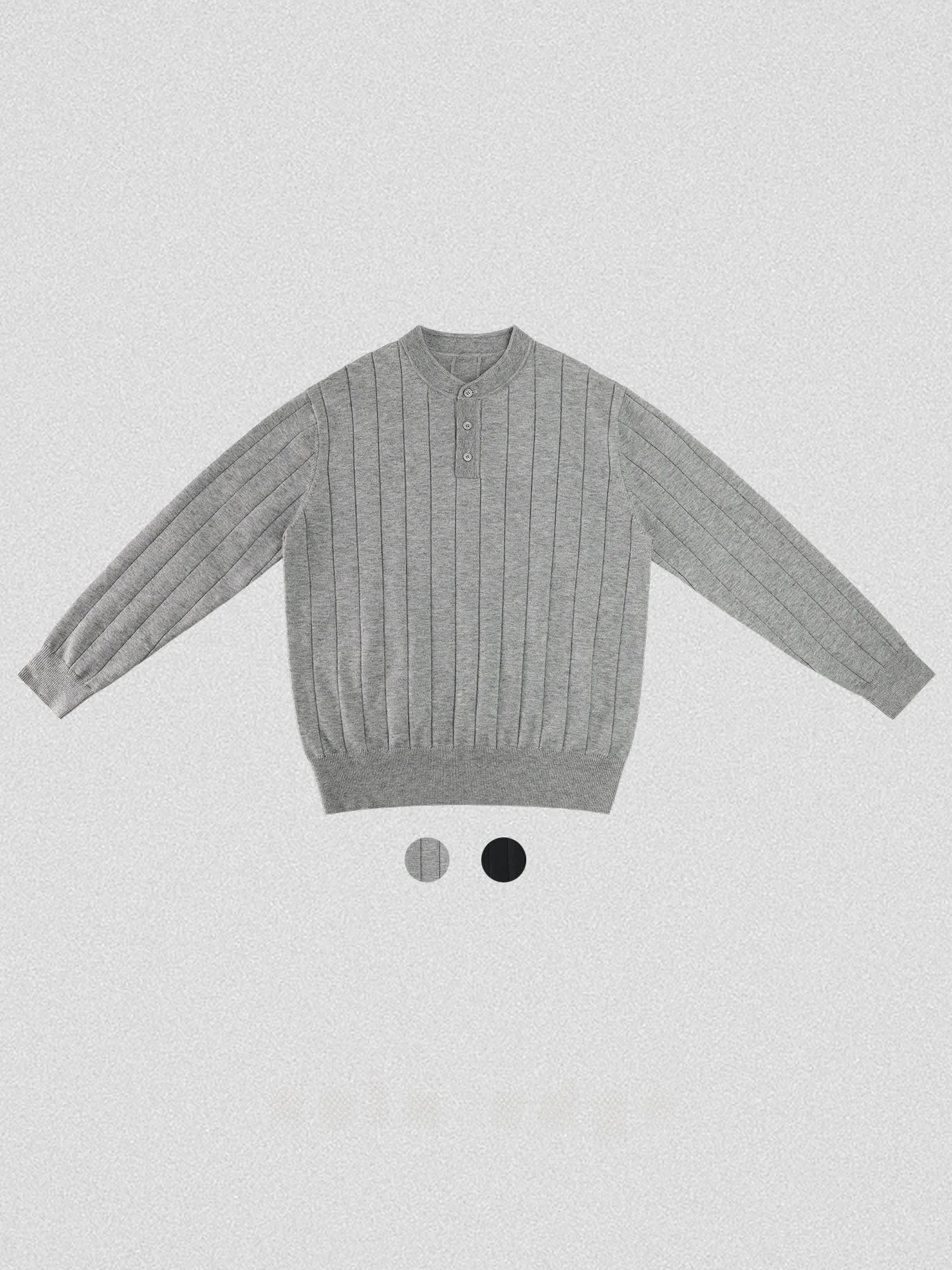 

Nolo Studio Men's Casual Long Sve Knitted Sweater Loose Fit Waist-Cinching Overhead Sle Comfortable Polyester Blend