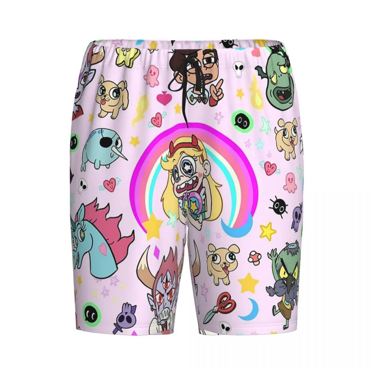 

Кастомный Стар-Варс против Сил Зла! Мужские пижамные шорты-трансформеры для сна и отдыха