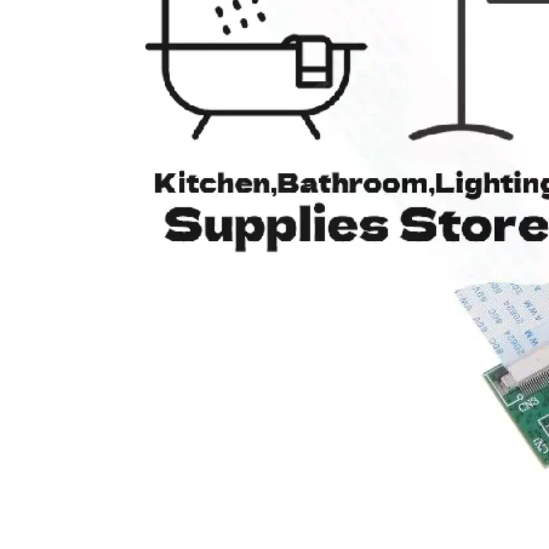 0.5 Pitch FFC TTL 50P To 40P Connector Adapter 0.5 50Pin 40P EJ080NA04C TTL FFC FPC Adapter Plate 8 Inch LCD Panel 50P 40Pin