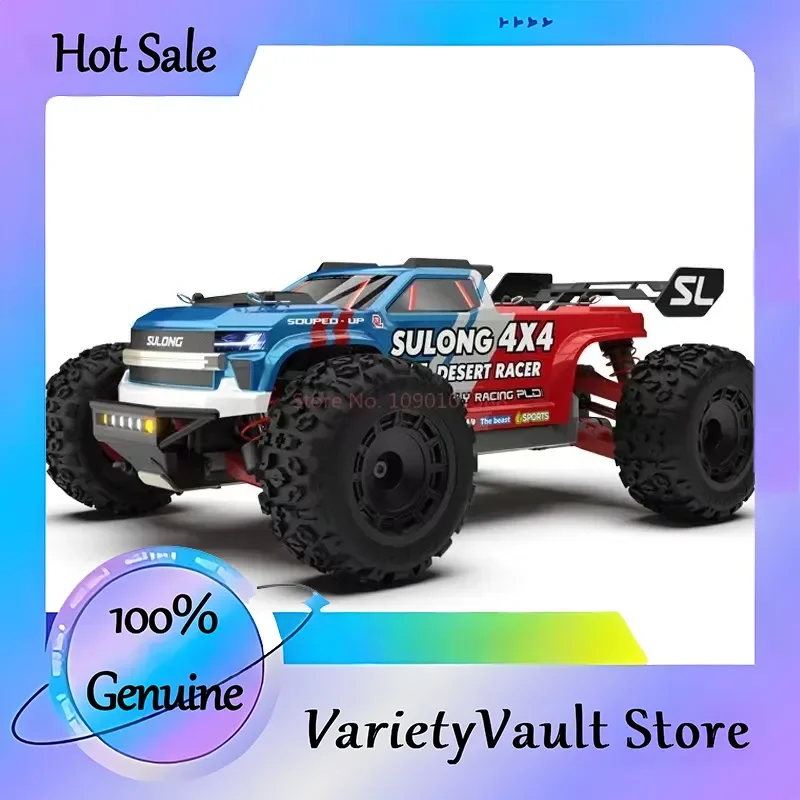 

1:16 Scale 4WD High-Speed RC Car Remote Control Toy with 390 Motor Professional Full-Size Off-Road Vehicle for Ages 14+