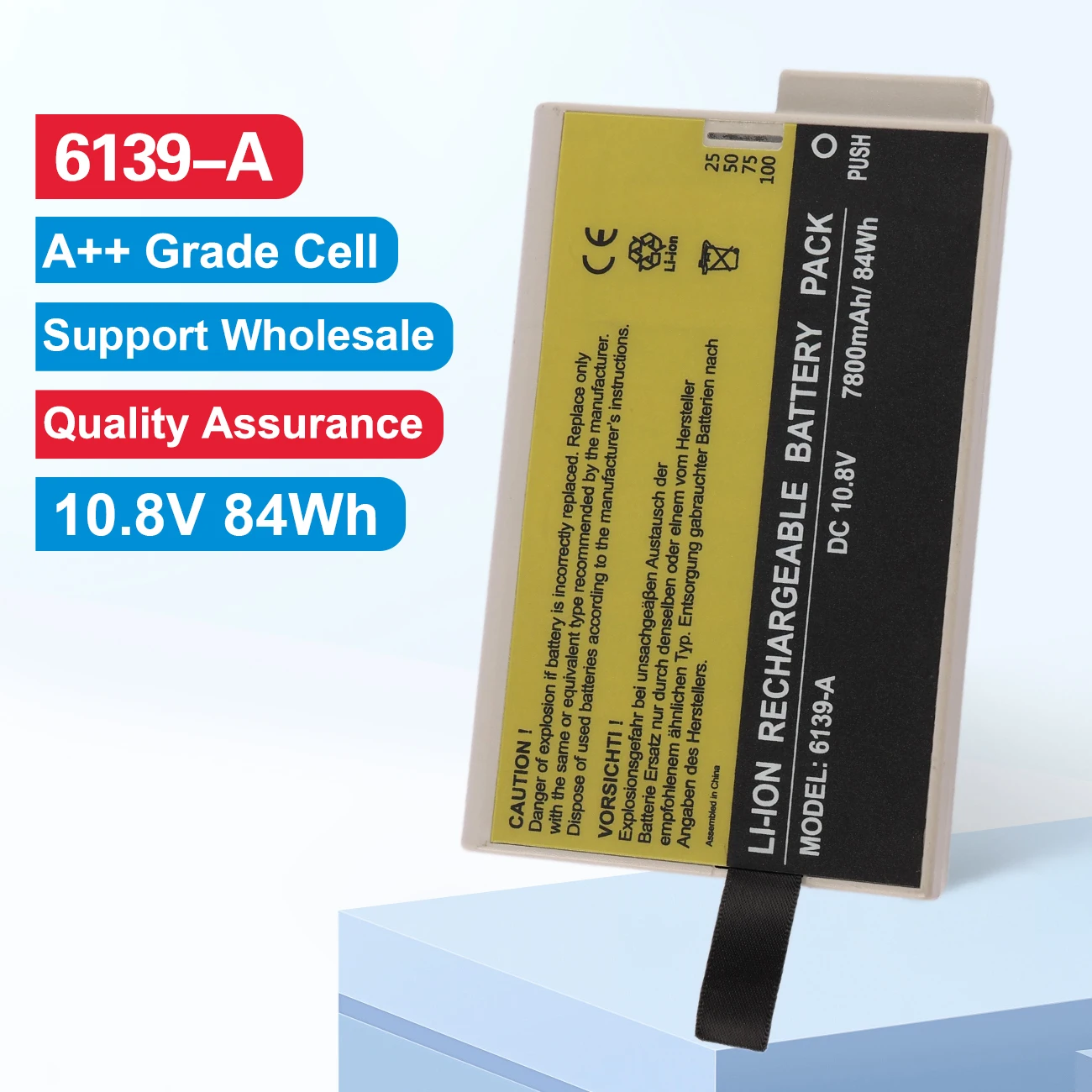 KingSener 6139-A Replacement Battery For Philips Avalon MP Series MX Series ICU Patient Monitor 10.8V 84Wh
