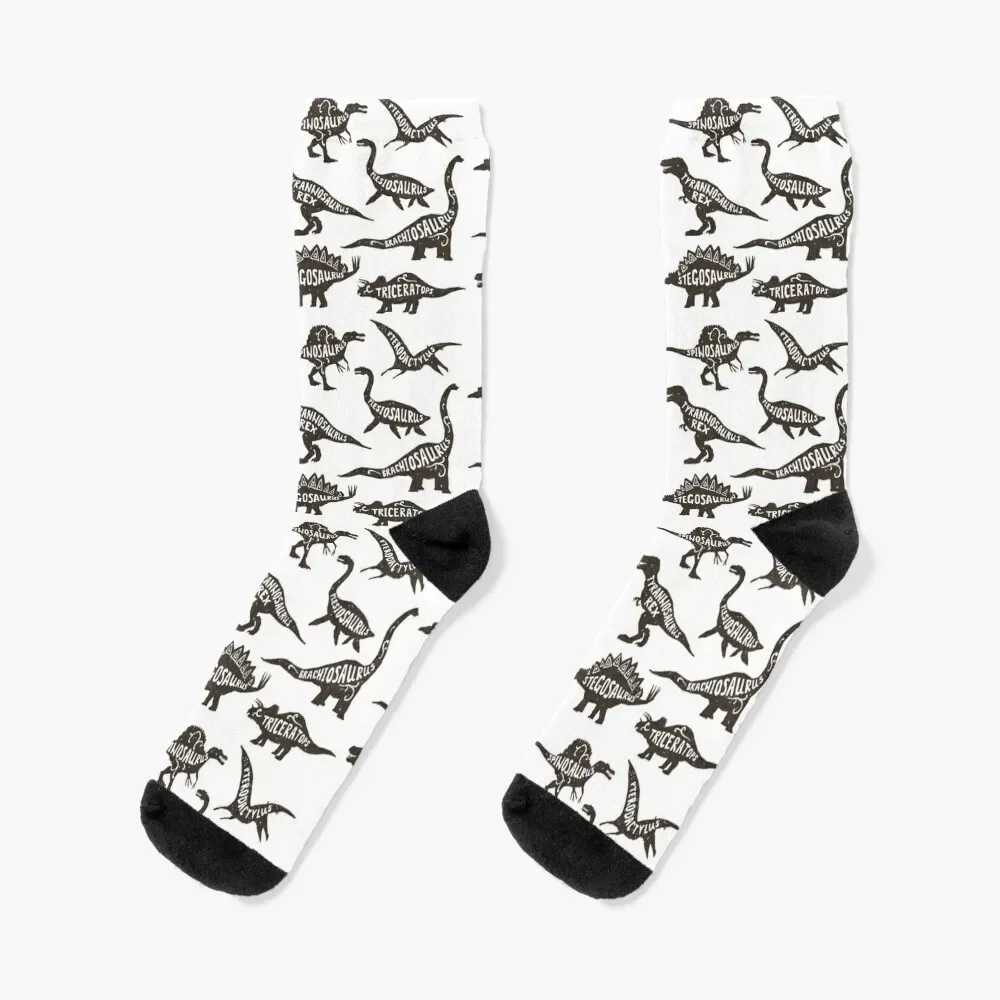 

Dinosaurs Socks Non-slip cycling sport funny gifts Socks For Girls Men's