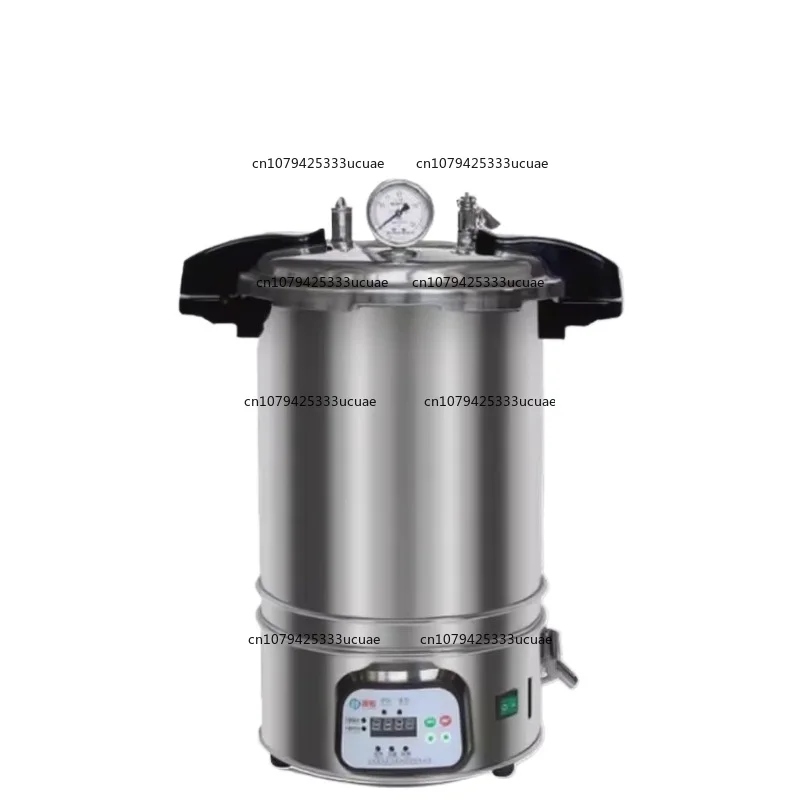 Portable High-Pressure Sterilizer Laboratory Disinfection Food Canning Vertical Sterilizer Steam Surround Autoclave