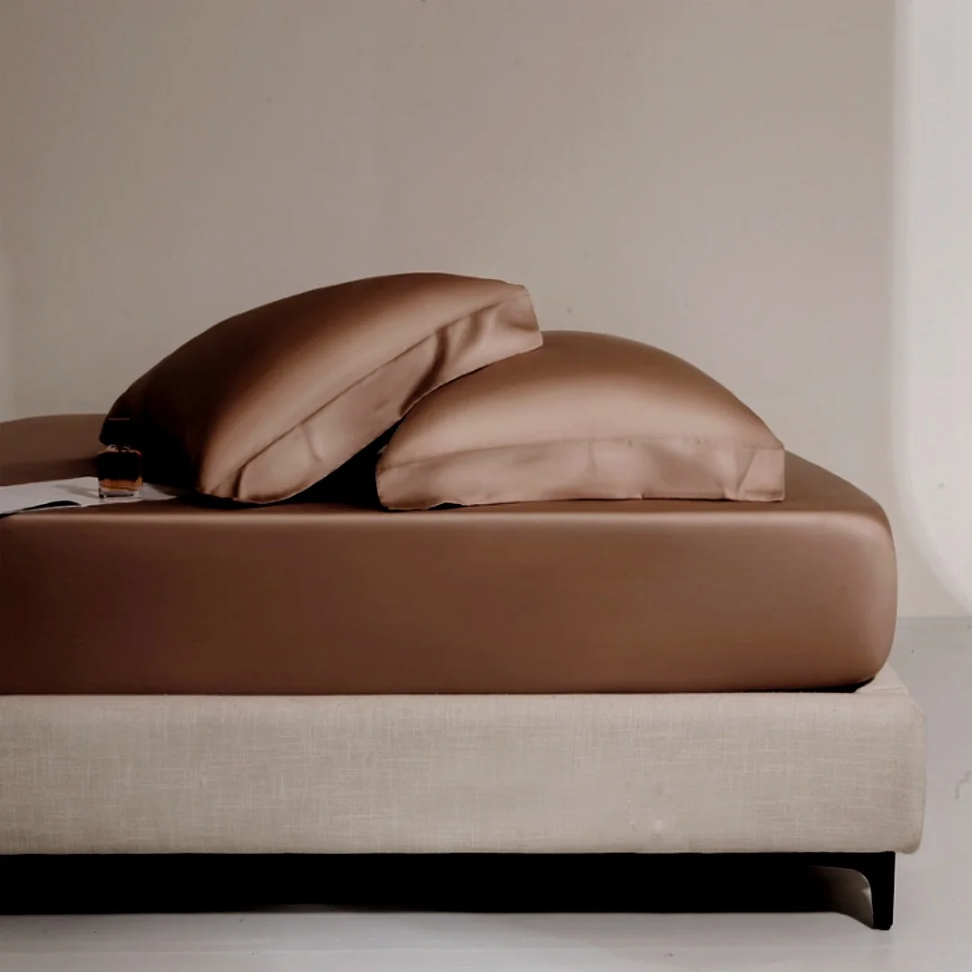 

Комплект простыней King Size 180*200 см + 30 см, комплект постельного белья из 100% лиоцеллового волокна, наматрасник и наволочка для кровати, горячее спальное бамбук