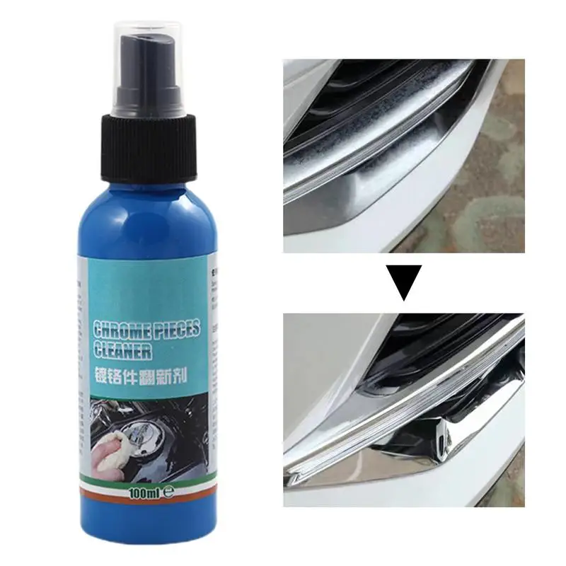 

100ml Car Rust Remover Multi Purpose Long Lasting Rust Remover Spray Metal Surface Chrome Paint For Car Wheels Door Handles