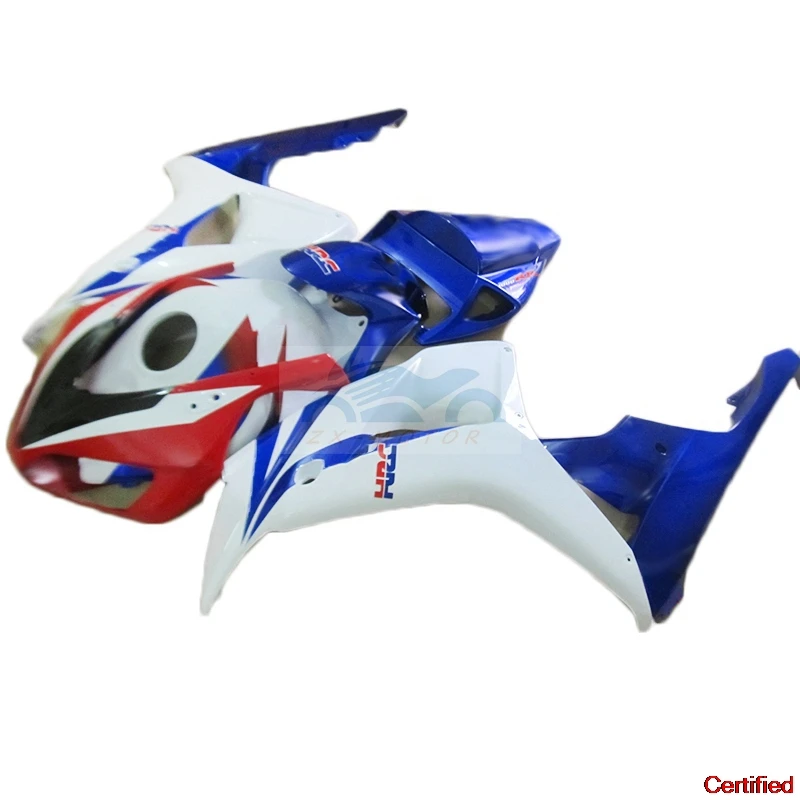 

New Bodywork parts Fairings kits Fit For Honda CBR1000rr 06 07 White blue fairing CBR 1000RR 2006 2007 ZXMT WS32