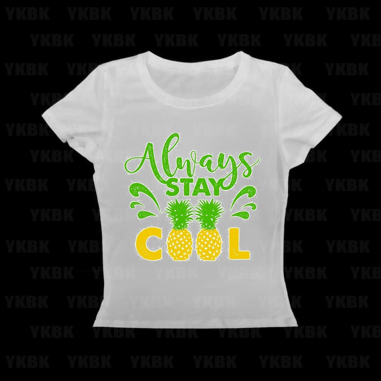 

Pineapple T-shirts Family Matching Graphic Y2k Tops Casual Short Sleeve Birthday Women's Tees