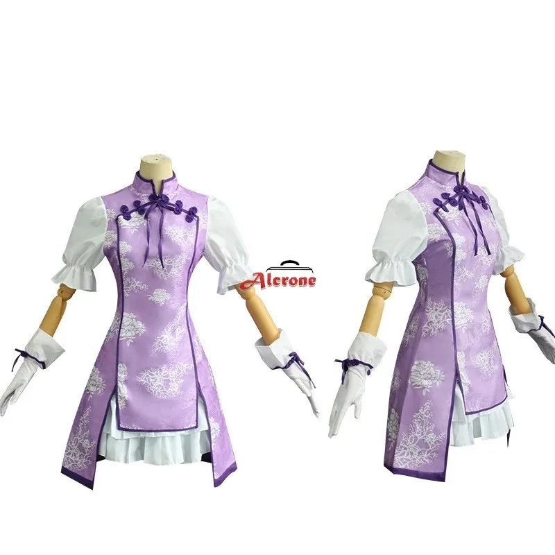 

Костюм Magi Madoka Magica Cheongsam Хэллоуин Косплей Akemi Homura Одежда tt9]