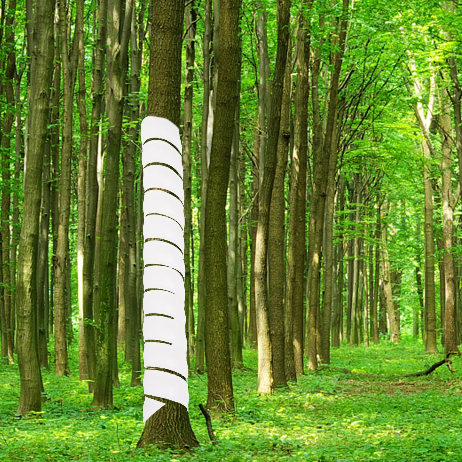 

4Pcs Tree Trunk Protector Plastic Wraps Tree Tubes Lightweight Connectable Guards Outdoor Gardening Gardening Supplies Kit