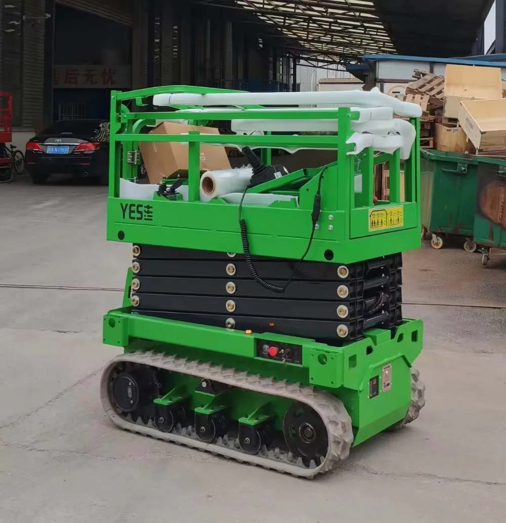 High Quality Mobile Self-Propelling Metal Lifting Platform Brand New 7.8m Scissor Lift 220v for Construction
