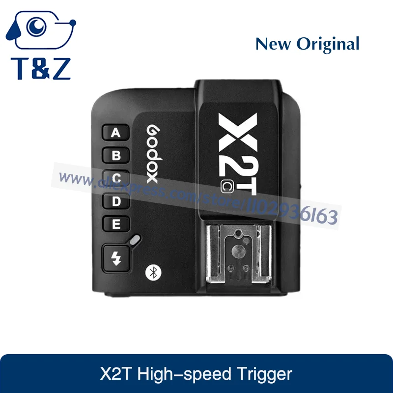 

New Godox X2T Signal Transmitters Built-in 2.4G Wireless Trigger Applicable to Canon Nikon Sony Fujifilm SLR Camera