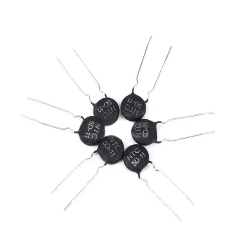 Термистор NTC 5D-11, диаметр отрицательного температурного коэффициента 11 мм, 5 Ом