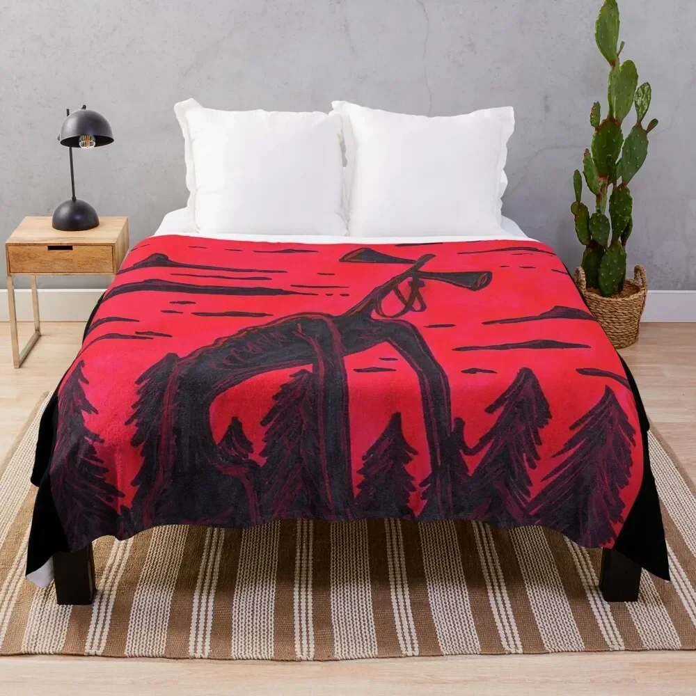 

Siren Head Throw Blanket sofa bed Sofa Throw Plaid bed plaid Blankets