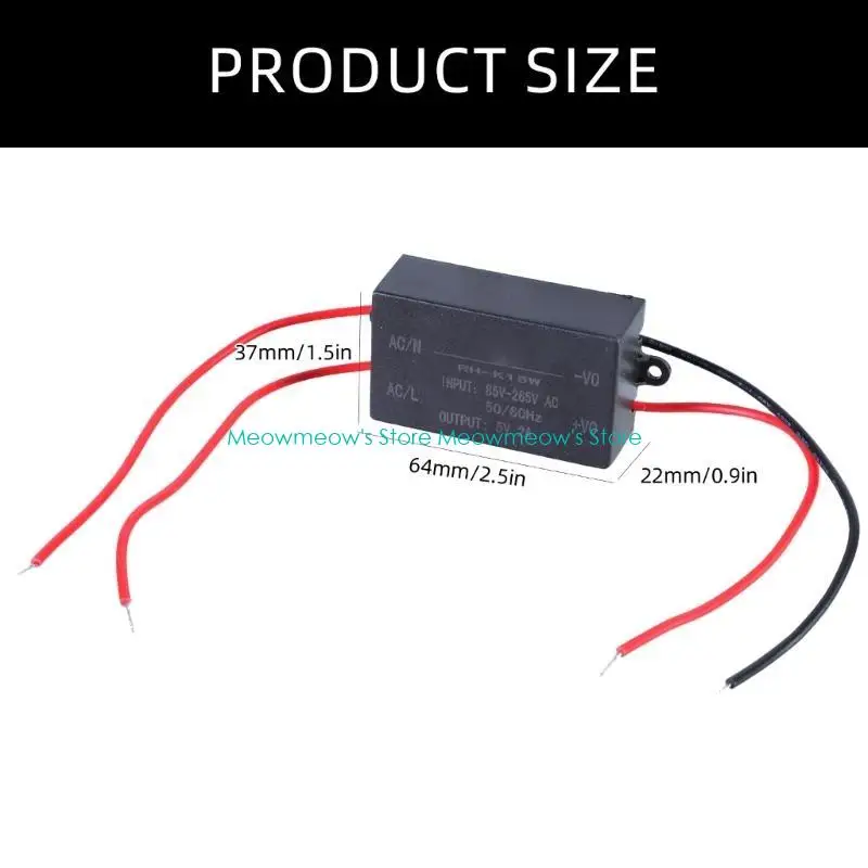 W91A 85V ~ 265V إلى DC5V2A 10W محولات الطاقة تقلل من الفولتية أسفل محول الطاقة