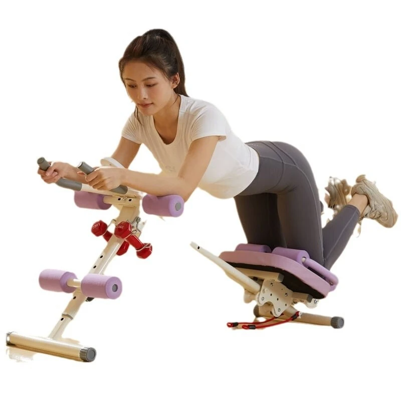 

exercise abdominal muscles, foldable multi-functional waist machine, abdominal machine, abdominal curling machine