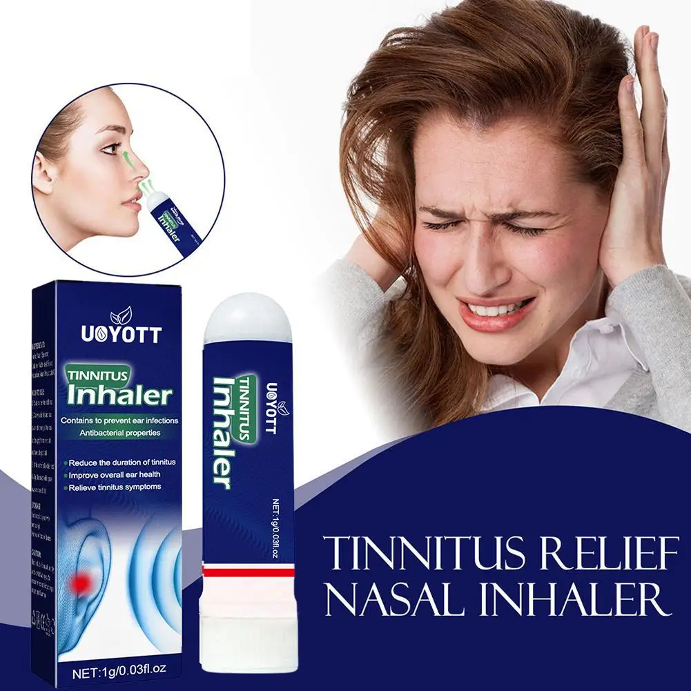 Instant Tinnitus Relief Nasal Inhalers Treatment Relieve Tinnitus Itching Earache Ear Hard Hearing Treatment Health Care