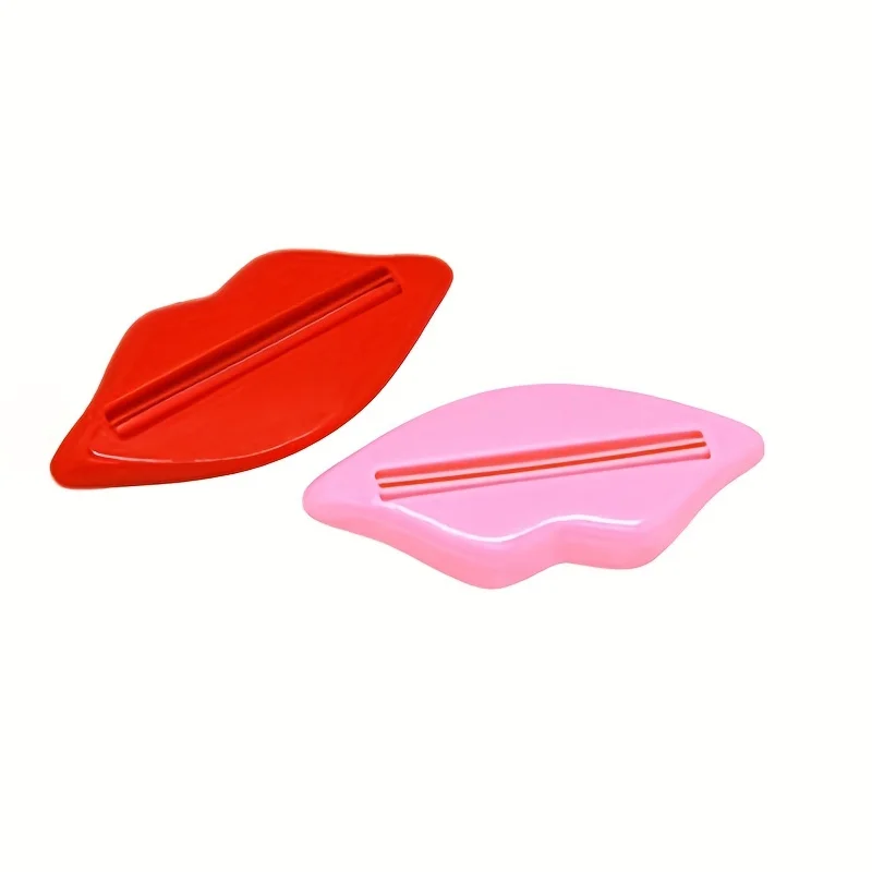 2pcs Bathroom Accessories Toothpaste Cosmetics Dispenser Bathroom Set Accessories Squeezing Toothpaste Cosmetic Device